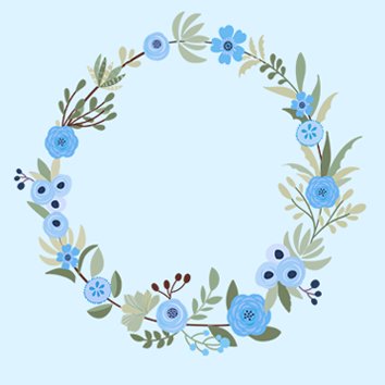 blue