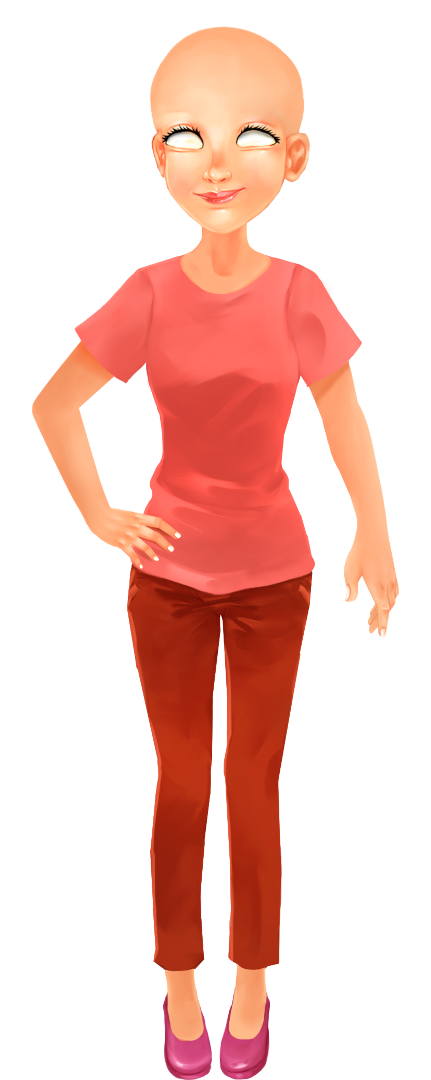 Preview of character with chosen options